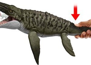 Jurassic World – Bite N Blast Mosasaurus Dinosaurusfiguur
