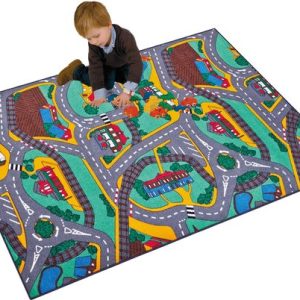 Stratenplan tapijt 95 x 133 cm