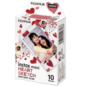 Instax Tm Mini Film Heart Sketch