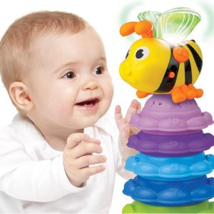 Stack N Learn Bijen- En Zonnebloemenstapelaars