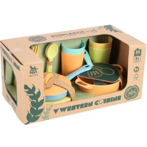 Bioplastic Speelgoed | Pannenset | 25-delig