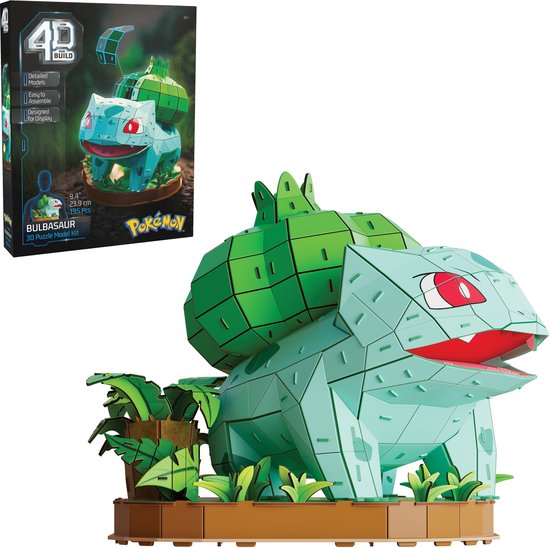 4D Build Puzzel Pokemon Bulbasaur