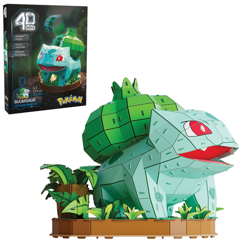 4D Build Puzzel Pokemon Bulbasaur - Afbeelding 6