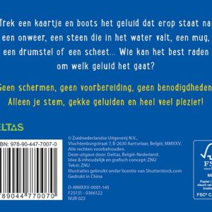 Raad het geluid – doos mer kaarten