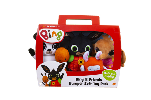 Bing & Friends Bumper Soft Toy Pack - Afbeelding 2