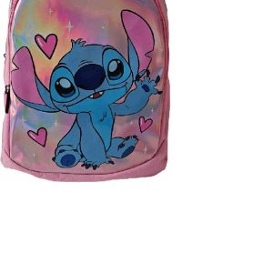 Stitch Rugtas 2 Comp. 38x28x16cm – holographic