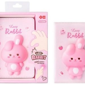 Lazy Stars – Mini Squishy Notebook Rabbit 96 Sheets