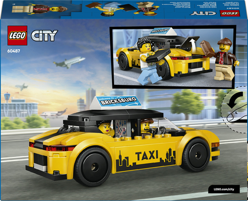 Lego City - Gele Taxi - 60487 - Afbeelding 9