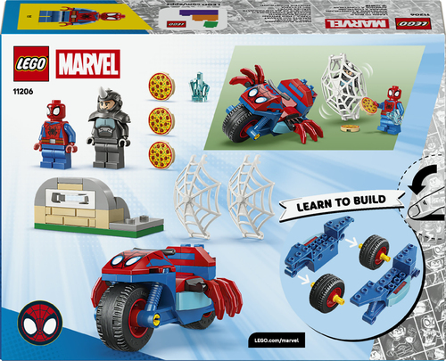 Lego Marvel - Spidey op zijn motor vs Rhino - Afbeelding 7