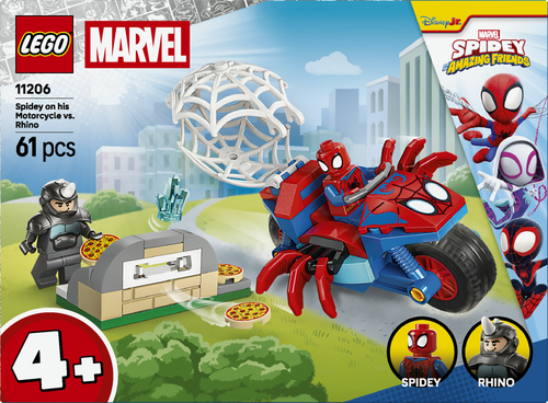 Lego Marvel - Spidey op zijn motor vs Rhino - Afbeelding 10