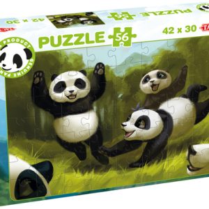 puzzel panda 56 stukjes