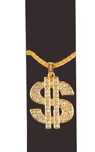 Halsketting Dollar 50/@12