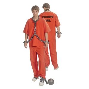 Kostuum Gevangene Man (volwassenen) – Maat 50