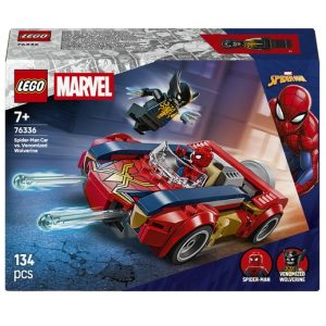 Lego Marvel – Spider-man auto vs. Venomized Wolverine