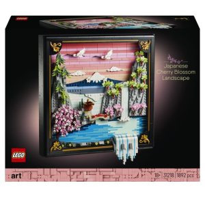 Lego Landschap met Japanse Kersenbloesems