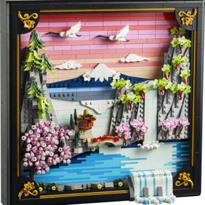 Lego Landschap met Japanse Kersenbloesems