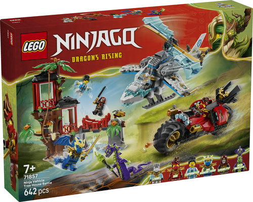 Lego Ninjago - Ninjavoertuigen bij de boomhut - Afbeelding 7