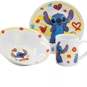 Stitch Ceramic SET in Giftbox “ALOHA”