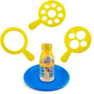 Tuban – bellenblaas speelgoed set – 250 ml vloeistof en 3 ringen