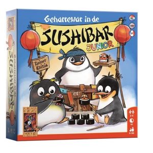 Geharrewar in de Sushibar Junior