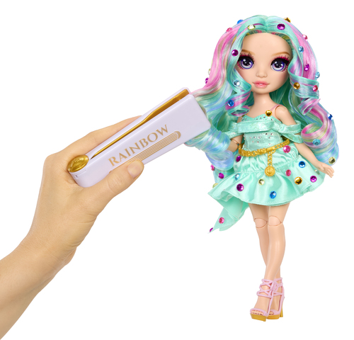 Rainbow High Be Dazzling-modepop - Céline Turquoise (groenblauw) - Afbeelding 5