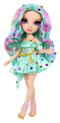 Rainbow High Be Dazzling-modepop - Céline Turquoise (groenblauw) - Afbeelding 6