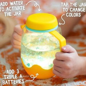 Glo Pals Yellow Sensory Jar