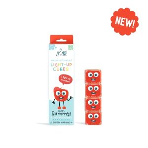 Glo Pals Light up cubes-4pc Sammy