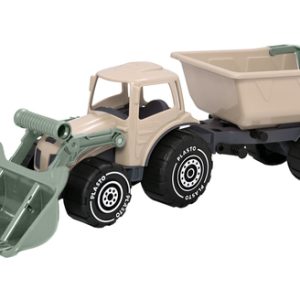 PLASTO Soft Neutrals Tractor with trailer and fron