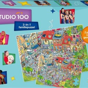 Studio 100 puzzel 2in1 – 30jaar studio 100