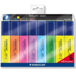 Tekstmarker Textsurfer Classic – 6+2 gratis