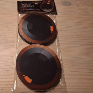 set van 8 onderzetters huis anubis