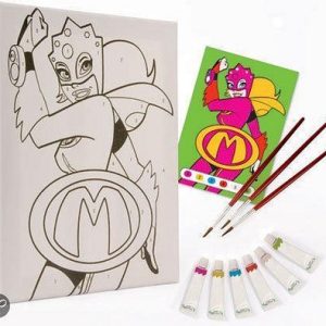 mega mindy schilderen op nummer