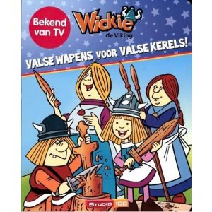 Kartonboek wickie de viking valse wapens