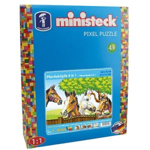 Ministeck (XL Box) – Paardenhoofden 4-in-1 (1400stuks)