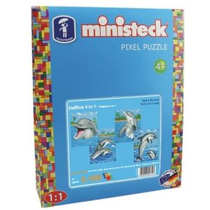 Ministeck (XL Box) – Dolfijnen 4-in-1 (3100stuks)