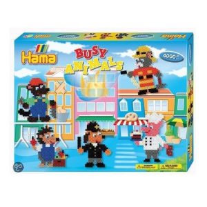 Hama gift box Busy animals