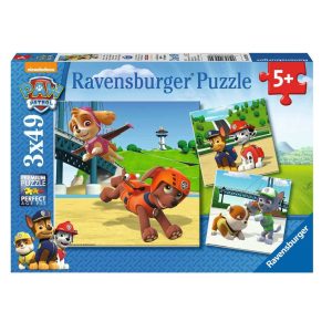 Ravensburger Puzzel (3x49stuks) – Paw Patrol – Team op 4 poten
