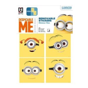 Verwijderbare stickers minions