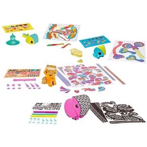 AmiGami Bastelset – Deluxe Set (libel/muis/tijger/olifant)