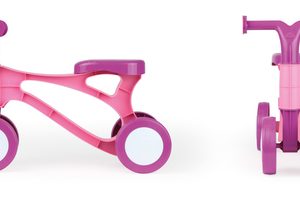 Lena My First Scooter Loopfiets – roze
