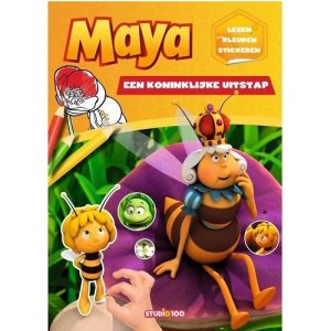 Maya – Doeboek (lezen, kleuren, stickeren)