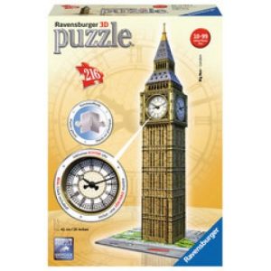 Ravensburger 3D Puzzel (216stuks) – Big Ben met klok