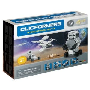 Clicformers – Mini Space Set 4-in-1 (30stuks)