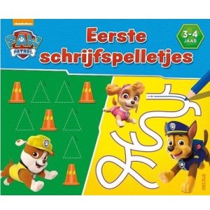 Paw Patrol – Eerste schrijfspelletjes (3-4jaar)