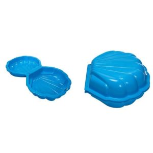 Schelp MAXI (set van 2) zwembad/zandbak – blauw