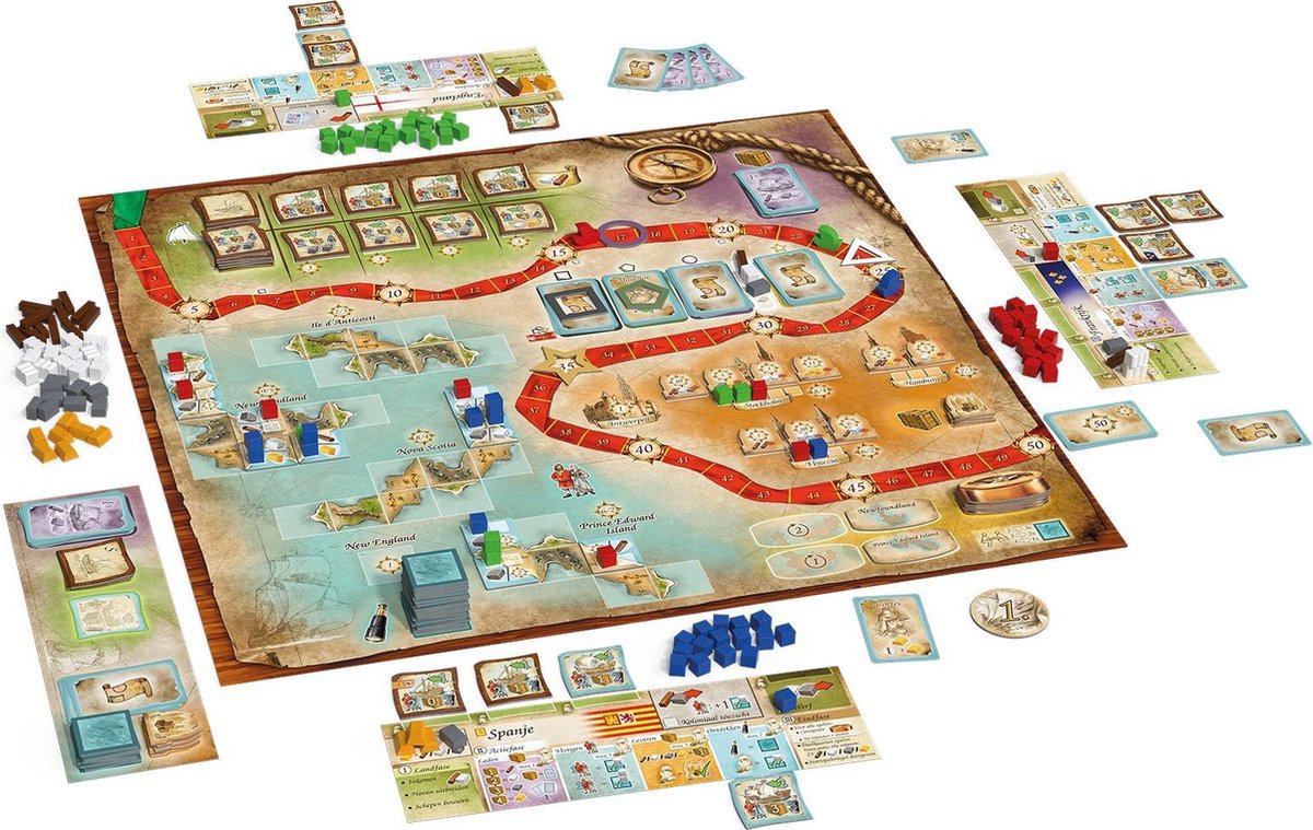 Race to the New Found Land (bordspel) - Afbeelding 2