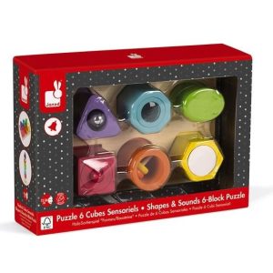 I Wood – Vormen & geluid 6stuks