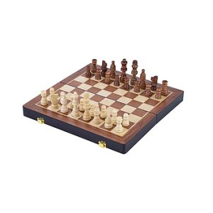 Houten Schaakspel opklapbaar – Essenhout