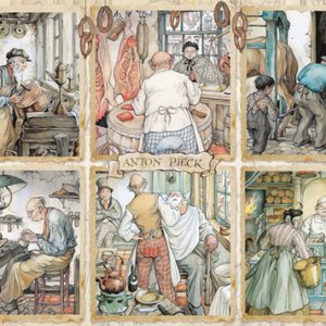 Jumbo Puzzel (1000stuks) – Anton Pieck – De Ambachtslieden